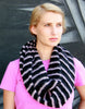 Striped Silk Haze Wrap - a handknitting pattern